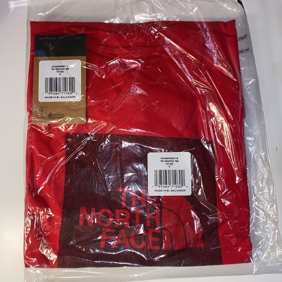 SUPREME/THE NORTH FACE RED SS24 TOP - Picture 4 of 11